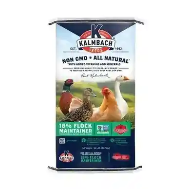 Kalmbach Feeds poultry feed packaging